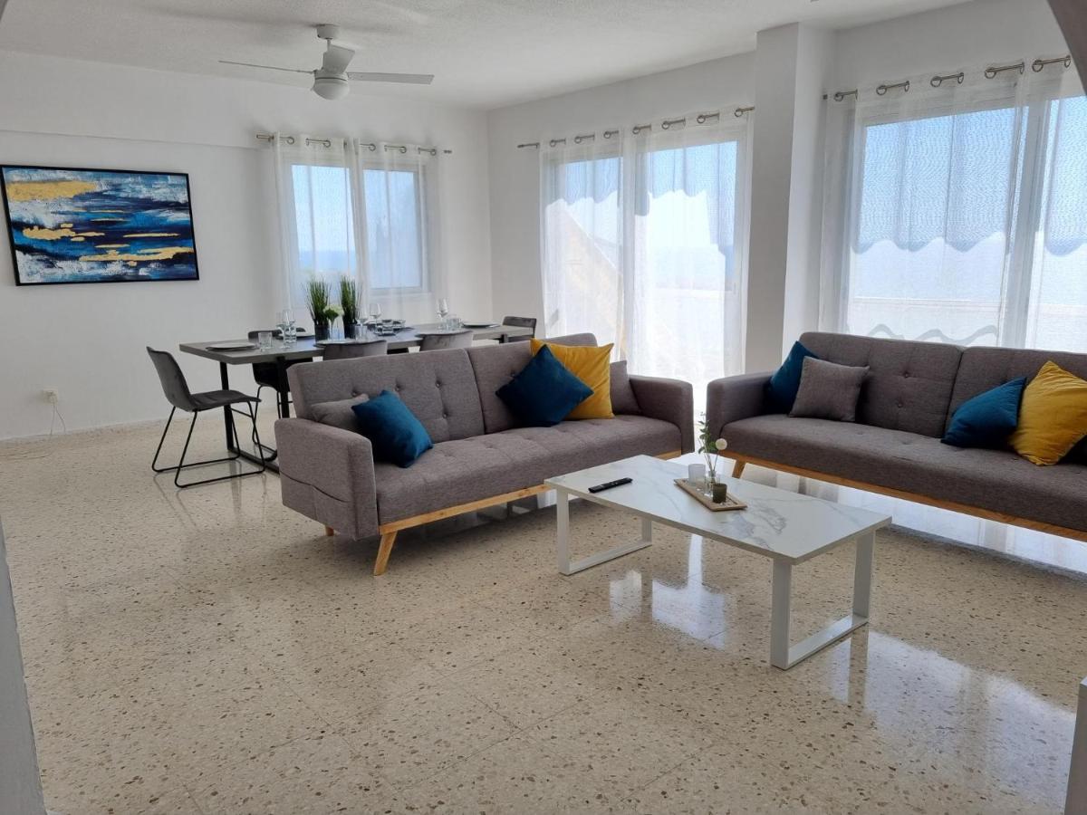 Diamond Sea View Penthouse Appartement Paphos Buitenkant foto